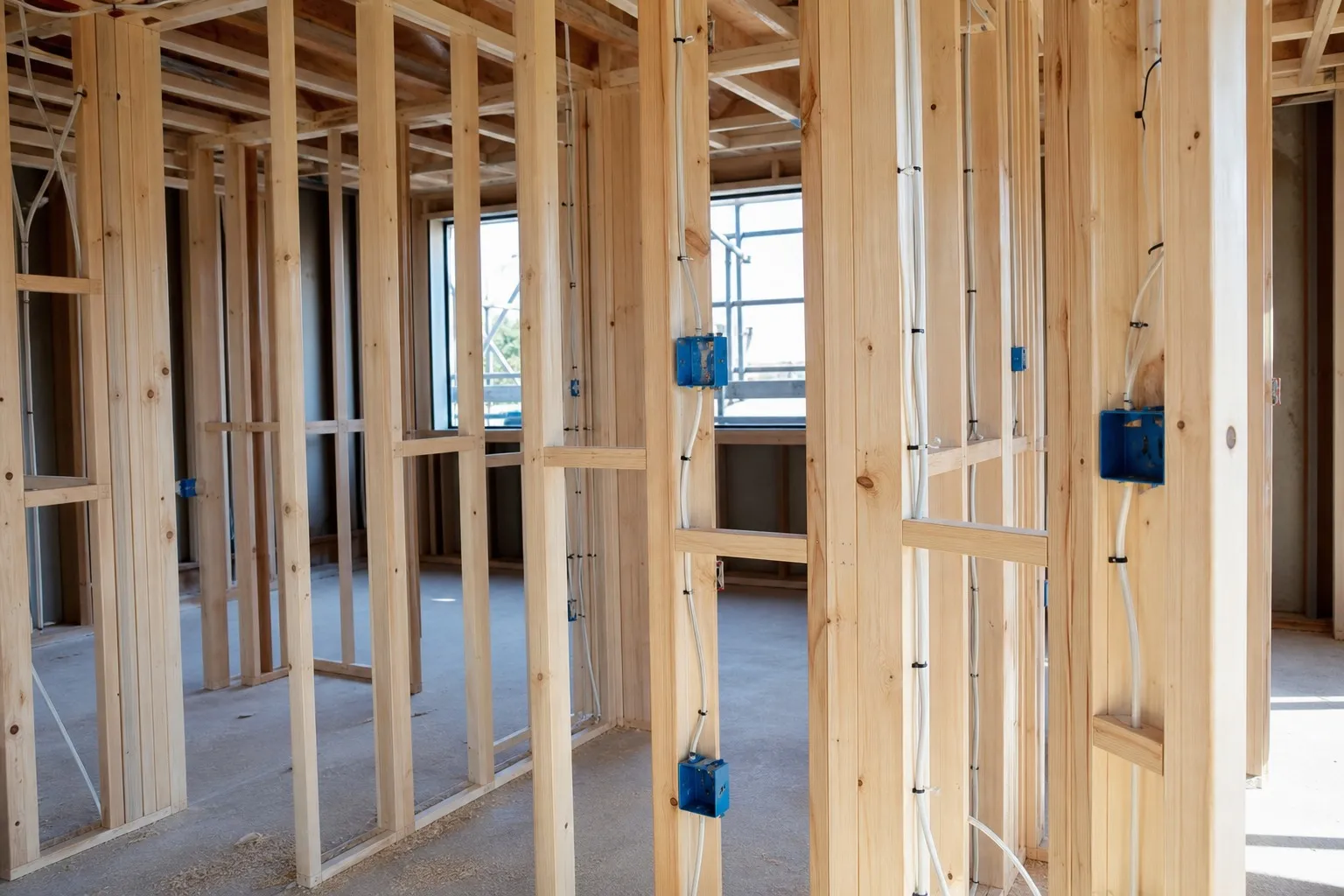 New house wiring for new builds & extensions